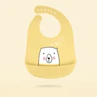 Wholesale Safety Printed Gel Baby Bibs with Cotton Waterproof Layer