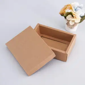 gift packaging box heaven and earth kraft paper box with custom