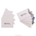 Thickness 1.2mm Unique Packing Rfid Blocking Sleeve ID Card Guard Blocker