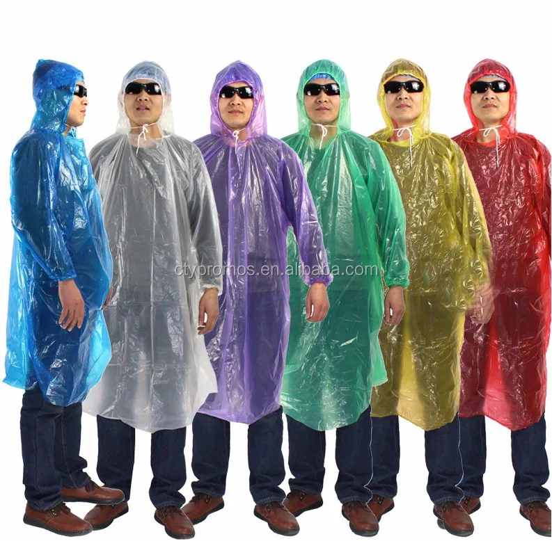 portable disposable poncho raincoats for men women rain poncho