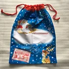 China Supplier Wholesale Promotional Christmas Cheap Santa Sacks For Gift Packing