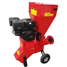 Branching Machine Branch Corn Smasher Garden Large Straw Crusher Movable Electric Wood Chipper
