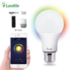 Amazon Alexa Compatible Wifi Smart RGB CCT Controller Led Light Bulb with E26 Base