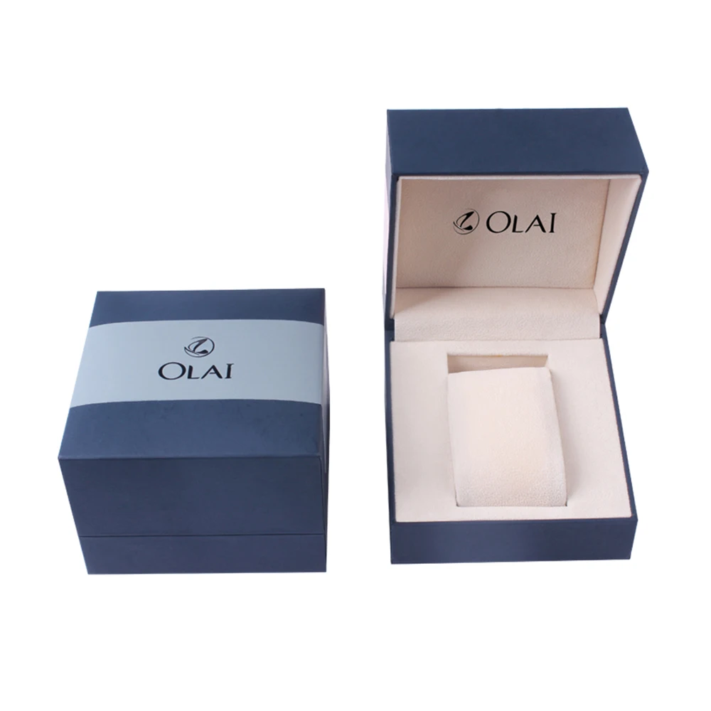 Three Color Available Paper Watch Box Custom Customer's Logo Packaging Boxes Watches, Blue/custom
Three Color Available Paper Watch Box Custom Customer's Logo Packaging Boxes Watches, Blue/custom