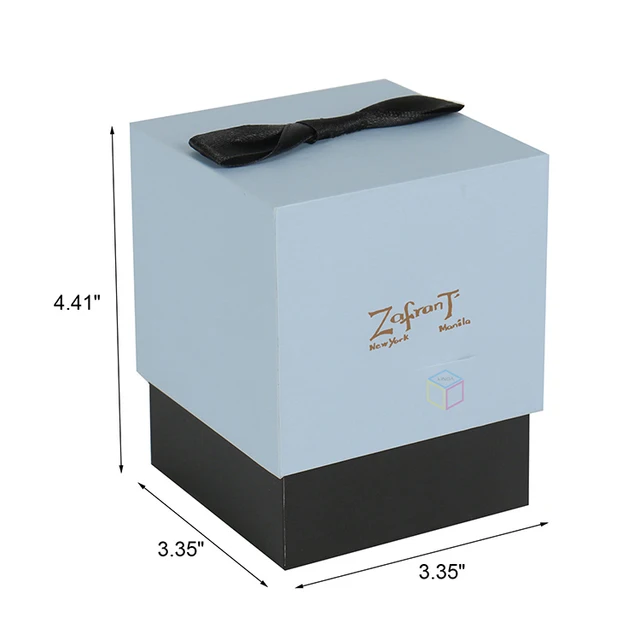 cardboard paper packaging luxury packing box for candle