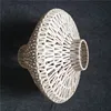 Manufacture selling lighting products fashion paper lamp shades white braid chandeliers