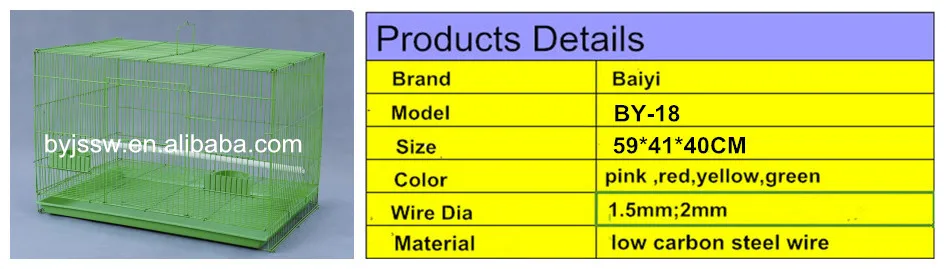 Wholesale Chinese Wire Mesh Bird Cage ( 2015 Hot Sale, Large Stock, Fast Delivery, Hiqh Quality)