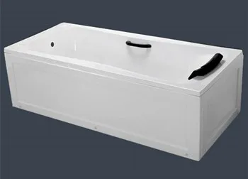 Apron plastic bathtub with pillow & handles for wholesale