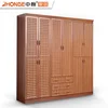 classic large wooden PVC bedroom modern wardrobe design closet