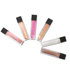High quality glitter lipgloss shiny lip glaze in no label for makeup cosmetics