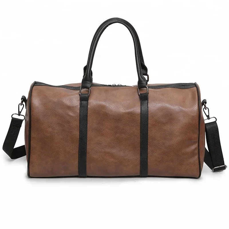 Large Capacity Coffee Black Unisex Vacation Travel and Gym Sports Waterproof PU Leather Luggage Duffel Bag with Long Strap, Per photo
Large Capacity Coffee Black Unisex Vacation Travel and Gym Sports Waterproof PU Leather Luggage Duffel Bag with Long Strap, Per photo