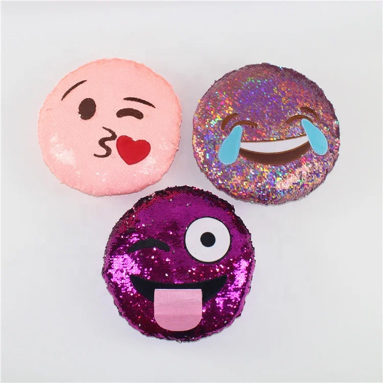 Creative Sequin Emoji Pillow Cotton Soft Pillow Cushion for Wholesale, Customized color
Creative Sequin Emoji Pillow Cotton Soft Pillow Cushion for Wholesale, Customized color