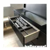 Large Black Expandable Velvet Jewelry Organizer Storage Box For Home