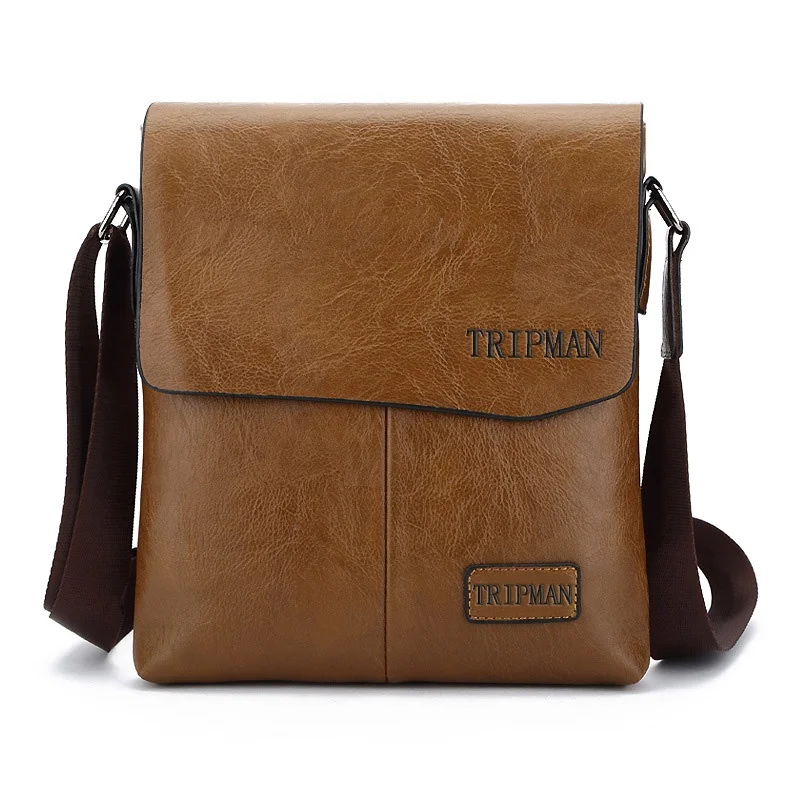 TRIPMAN Fashion Men PU Messenger Bags Famous Brand Business Waterproof Custom Leather Sling Crossbody Shoulder Bag For Teenagers, 3 colors
TRIPMAN Fashion Men PU Messenger Bags Famous Brand Business Waterproof Custom Leather Sling Crossbody Shoulder Bag For Teenagers, 3 colors