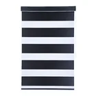 Cordless motorized blackout zebra roller automatic blinds curtain mechanism