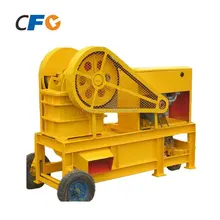 Road Construction Aggregate Making 8''x14" Mobile Jaw Crusher Price