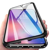 Hot sell Daul Glass Magnetic Phone Case for Xiaomi 9 8 Metal Frame for Redmi note 7 Case
Hot sell Daul Glass Magnetic Phone Case for Xiaomi 9 8 Metal Frame for Redmi note 7 Case