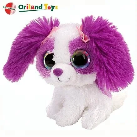 best made cute soft stuffed white plush toy teddy bears with big eyes