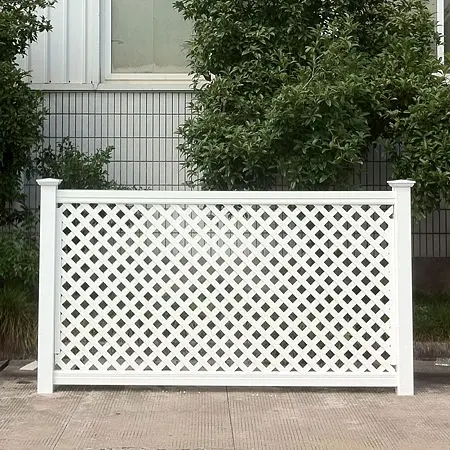 plastic lattice fencing