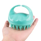 Round hair massage comb scalp shampoo brush