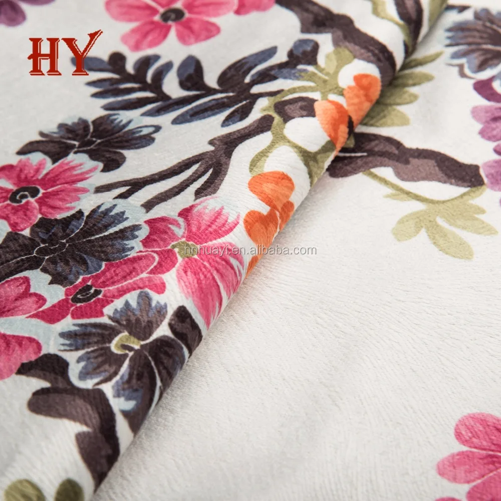 Stable quality polyester sofa fabric new desgin burn-out velvet