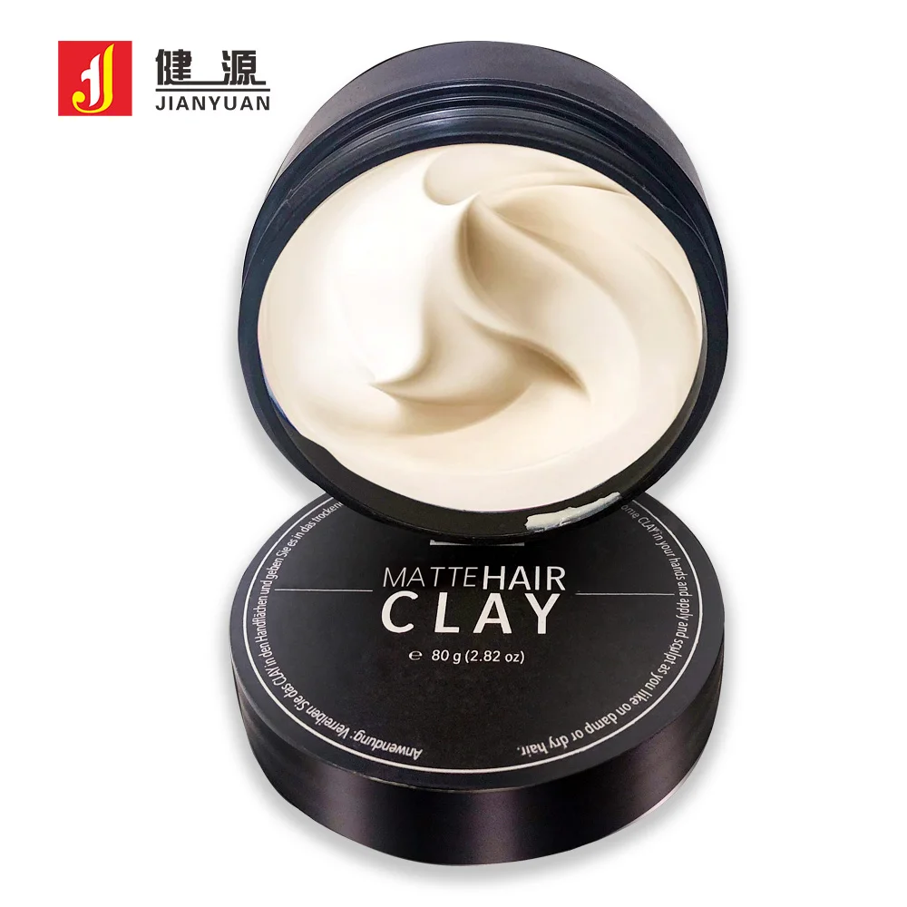 Oem 100g Edge Control Matte Finish Hair Styling Wax Men Matte Hair