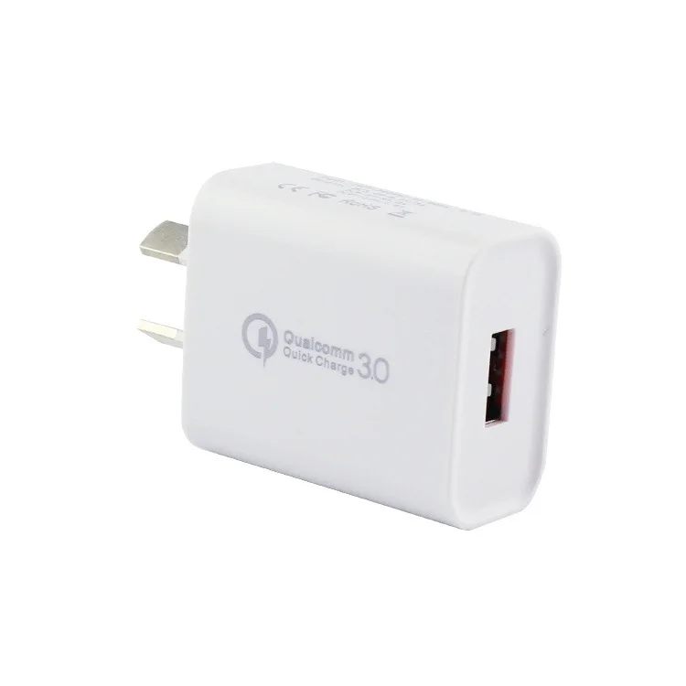Qualcomm 3.0 Wall Charger For Apple iPhone for Samsung Quick Qualcomm Adaptive Fast Wall Charger AU pin, Black;white
Qualcomm 3.0 Wall Charger For Apple iPhone for Samsung Quick Qualcomm Adaptive Fast Wall Charger AU pin, Black;white