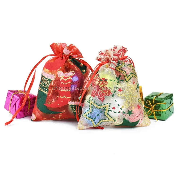cheap recyclable linen jute gift drawstring pouch with printing