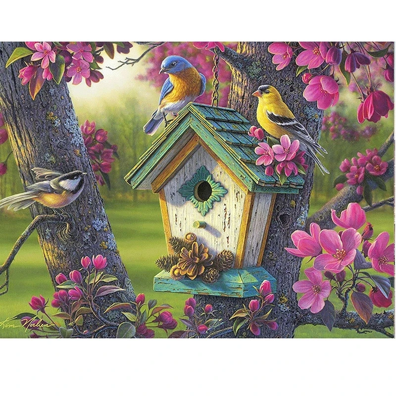 Bird Flowers 5d Diy Custom Diamond Painting Rhinestones Mosaic Diamond Painting Full Drill AB Drill Diamond Art Crafts
Bird Flowers 5d Diy Custom Diamond Painting Rhinestones Mosaic Diamond Painting Full Drill AB Drill Diamond Art Crafts