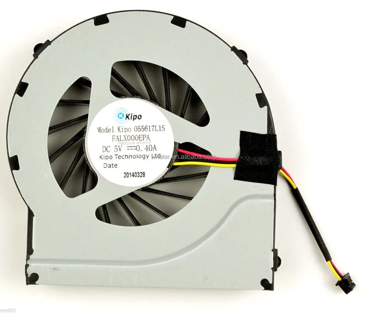 Original HP DV6 DV7 DV6-3000 DV7-4000 CPU Cooling Fan 637610-001 DFB552005M30T