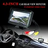 4.3 inch capacitive touch panel LCD Car stand alone Monitor with 2 AV input with removable shade