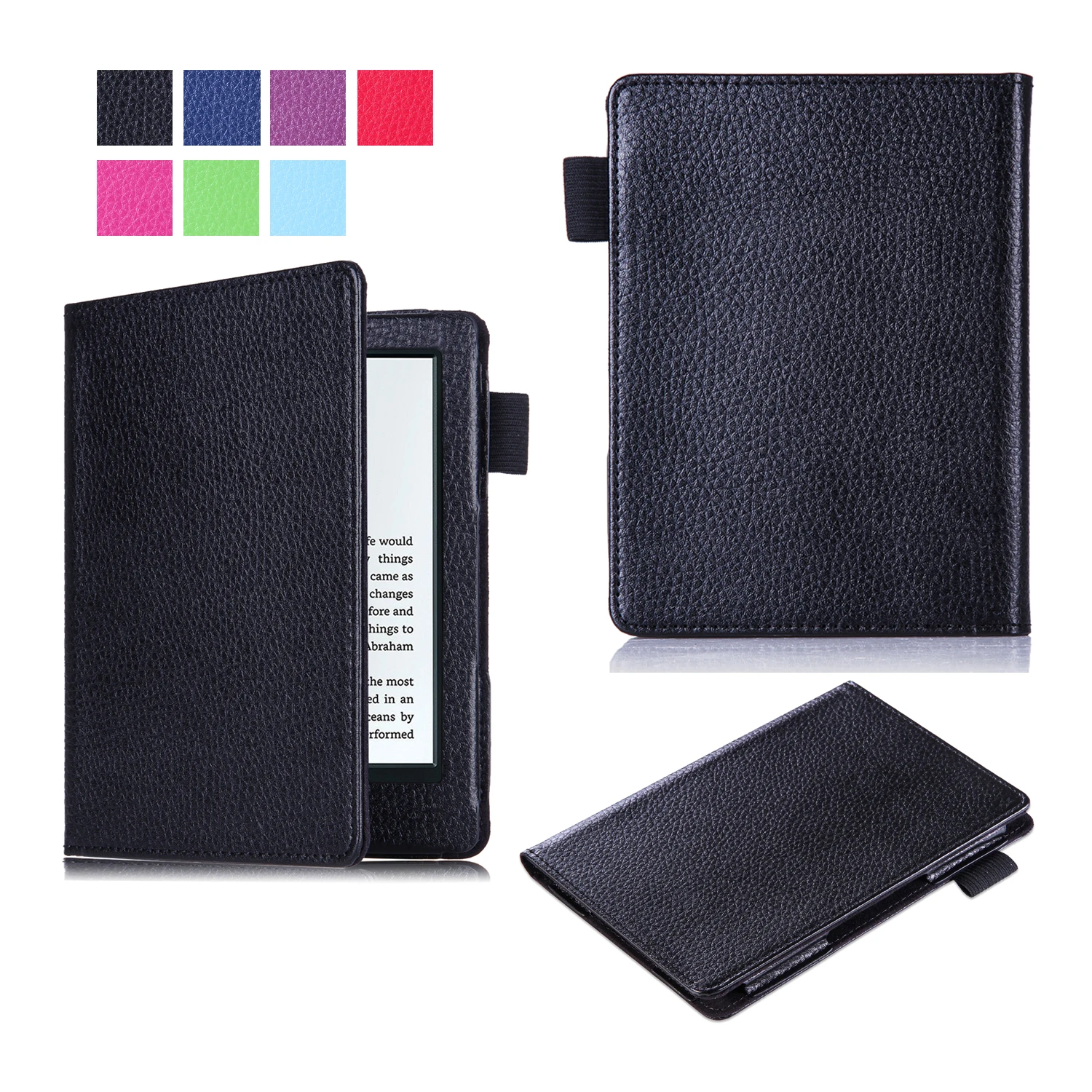 Folding Case For Kindle Paperwhite Premium Leather Smart Protective Cover For Amazon Kindle Paperwhite With Nice Retail Packaging