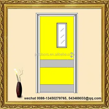 Halbe Lite-blinde Glastüren,Metalltür Mit Sicherheitsglas (0086