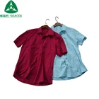 vintage japan style men work shirt summer used clothes