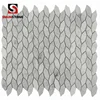 Hot sale Backsplash Tile Shapes New Leaf Shaped pillows Mosaic Tiles Irregular White Backsplash Tile Shapes