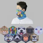 custom face mask skull sublimation face shield bandana printing