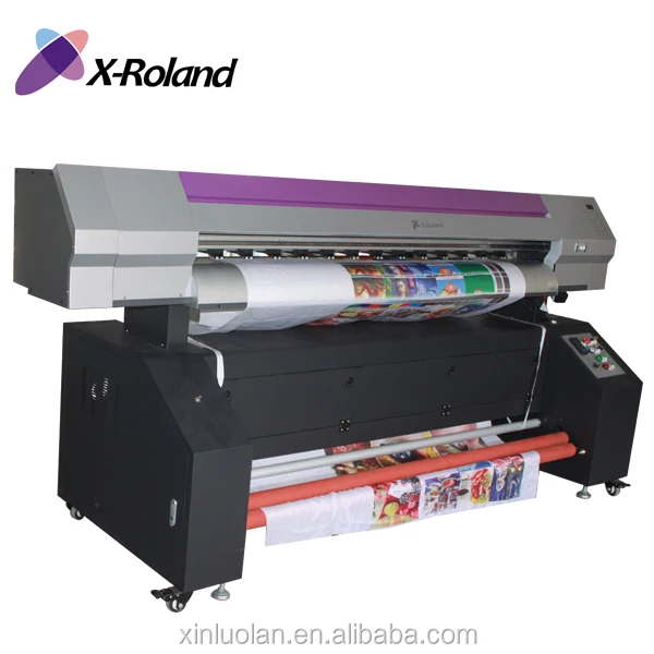 X-Roland high precision thermal dye digital flag printing machine