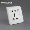 Top quality CE SASO approval Attached indicator light white electric 5PIN MF uk socket