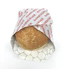 China manufacture aluminum foil paper for fast food packing ,hamburger ,hot god ,sandwich wrap