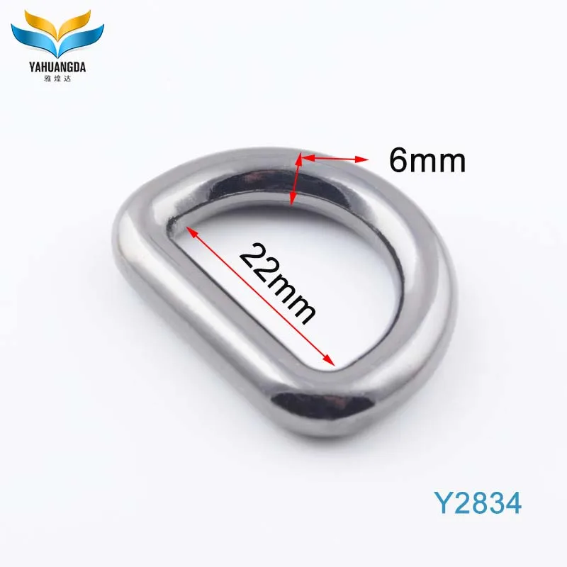 bulk wholesalel black metal buckle with logo for belt accessories