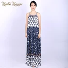 2019 fashion sundress slip dress maxi long dress