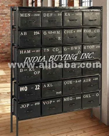 Industrial Multi Drawer Chest With Number View Industrial Chest