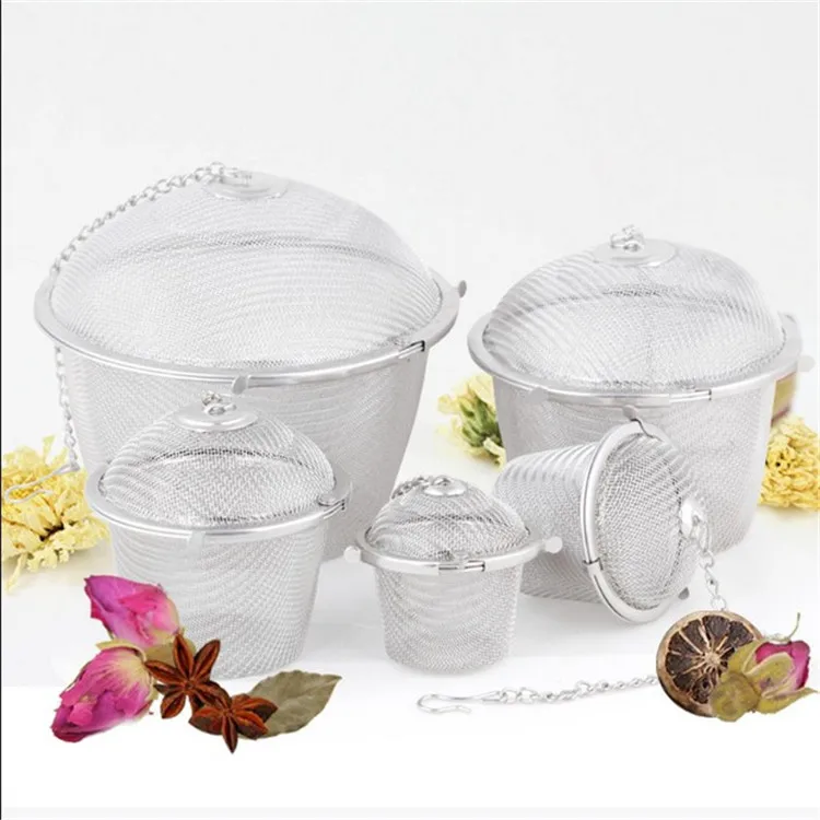 Stainless Steel Coffee Filter Tea Cup Strainer Tea Leaf Mesh Basket Infuser 
