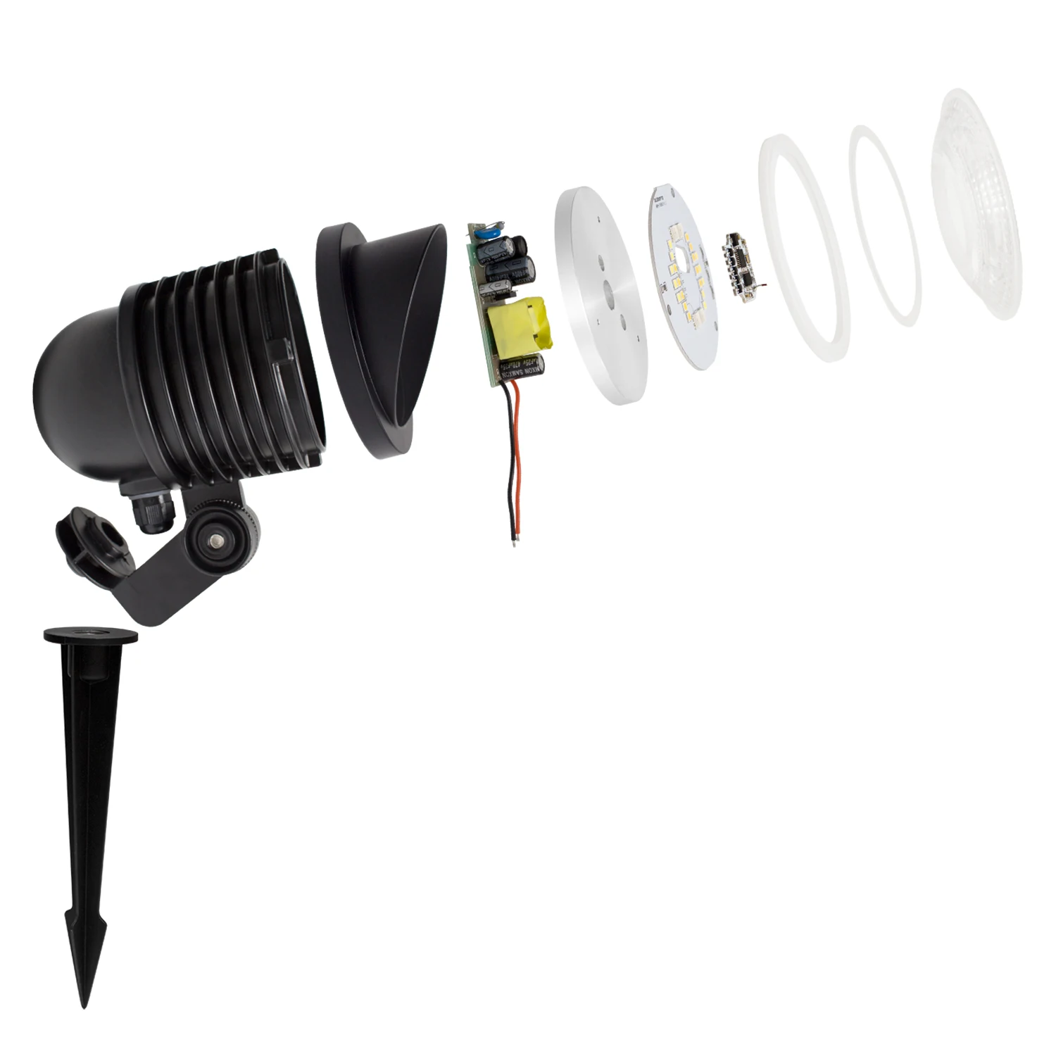 Mini 9w Remote Rgb Cct Led Outdoor Garden Light Waterproof Ip65 Flood Landscape Lamp Zigbee Rgb Led Spike Light - ANKUX.COM