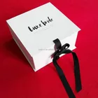 Good quality Small White rectangle Baby Clothing Gift Boxes