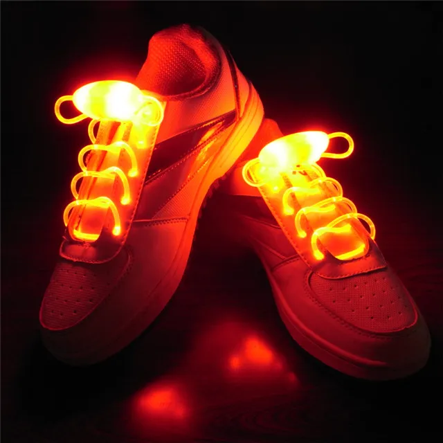 Shoelace Replacement High Visibility Lighted Shoe lace Glitter LED Shoelaces for Running, 12 colors
Shoelace Replacement High Visibility Lighted Shoe lace Glitter LED Shoelaces for Running, 12 colors