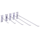 Metal mobile wire hooks grid wall hooks for goods or tools display channels hooks