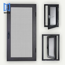 Hot sale aluminum profile fiberglass insect screen window