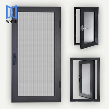 Hot sale aluminum profile fiberglass insect screen window