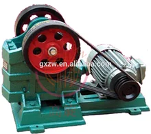 Small conceret stone rock jaw crusher,mobile lab mini portable jaw crusher